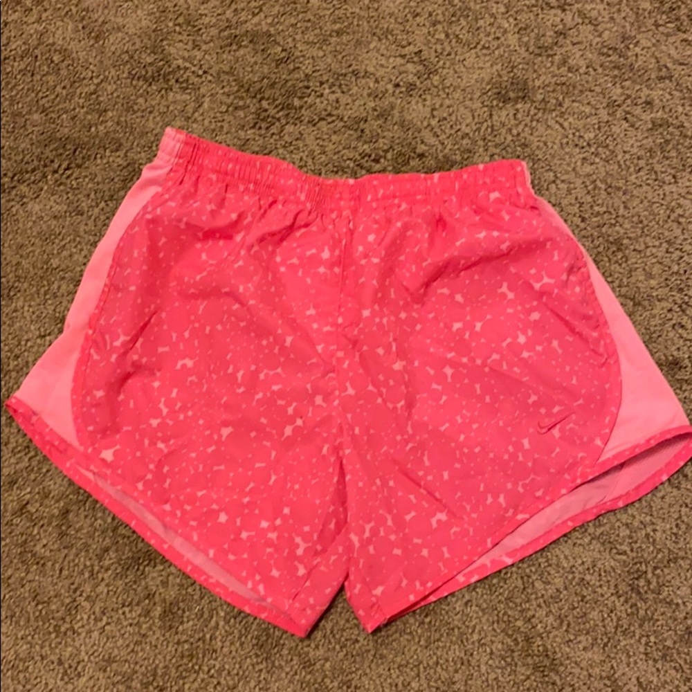 Pink Nike shorts